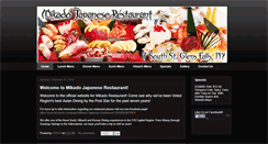 Desktop Screenshot of mikadosushi-glensfalls.com